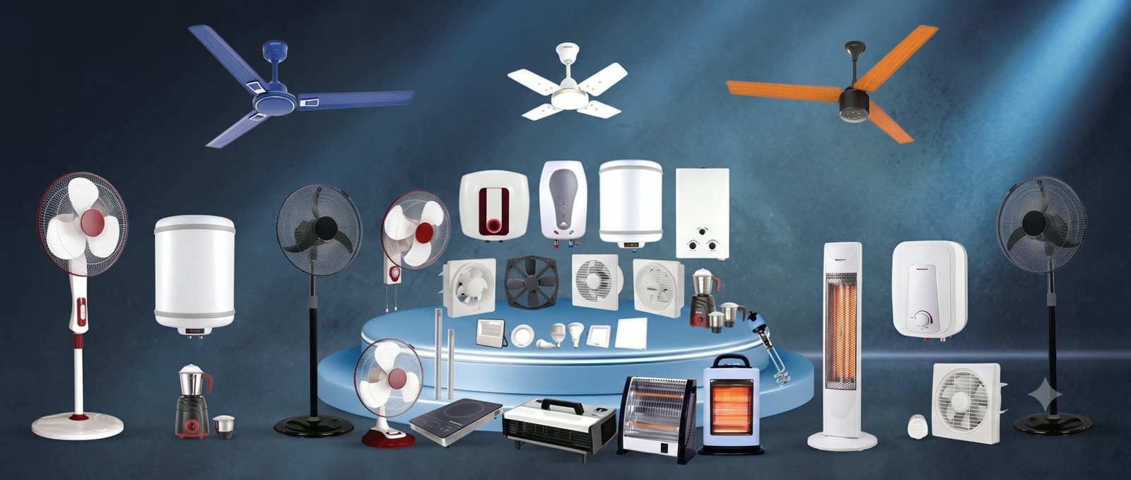 Electric Appliances — Solar panels, fans & electricals